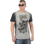 Camisetas deportivas grises de algodón vintage West Coast Choppers talla L para hombre 