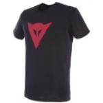 Camisetas negras de manga corta manga corta con cuello redondo con logo DAINESE talla XL para hombre 