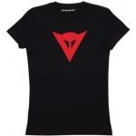 Camisetas negras de manga corta tallas grandes manga corta con cuello redondo DAINESE talla XXL para mujer 