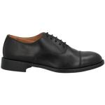 Zapatos negros de goma con puntera redonda rebajados con tacón cuadrado formales talla 39 para hombre 