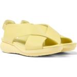 Sandalias amarillas de cuero de cuero Camper talla 42 para mujer 