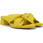 Sandalias amarillas de tacón Camper talla 37 para mujer 