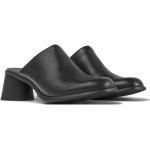 Zapatos negros de piel suave de piel con tacón de 5 a 7cm formales Camper talla 38 de materiales sostenibles para mujer 