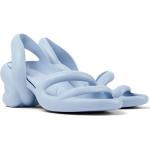 Sandalias azules celeste de sintético de tacón serpiente Camper Kobarah talla 43 