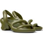 Sandalias verdes de sintético de tacón serpiente Camper Kobarah talla 42 
