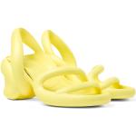 Sandalias amarillas de sintético de tacón serpiente Camper Kobarah talla 36 para mujer 