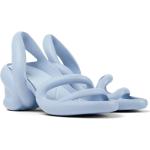 Sandalias azules celeste de sintético de tacón serpiente Camper Kobarah talla 36 para mujer 