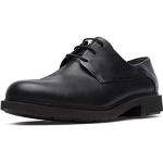 Zapatos derby negros de piel de punta redonda formales Camper Mil talla 39 para mujer 