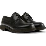 Zapatos negros de cuero con cordones formales Camper Neuman talla 39 para mujer 
