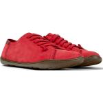 Zapatos rojos de ante informales Camper Peu talla 37 para mujer 