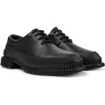 Zapatos negros de cuero con cordones formales Camper talla 38 para mujer 