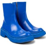 Zapatillas azules de cuero de piel con cremallera Camper CAMPERLAB talla 40 para mujer 