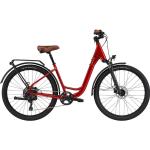 Bicicletas urbanas rojas plegables Cannondale 