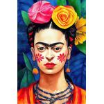Accesorios de hogar azules Frida Kahlo 