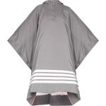 Abrigos grises de poliester con capucha  manga larga acolchados Thom Browne asimétrico talla L para mujer 