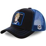 Gorras azules de poliester de béisbol  Dragon Ball Vegeta Talla Única para hombre 