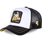 Gorras blancas de poliester de béisbol  rebajadas Pokemon Pikachu Talla Única para hombre 