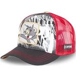 Capslab Tom Black White Red Tom and Jerry Trucker