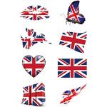 CARGEN® Bandera Del Reino Unido Tatuajes Para Part