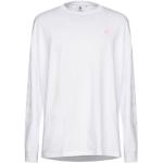 Camisetas estampada blancas de algodón tallas grandes manga larga con cuello redondo con logo Carhartt talla XXL para hombre 