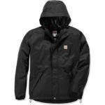 Chaquetas impermeables negras impermeables, transpirables Carhartt para mujer 