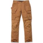Pantalones cargo marrones de poliamida ancho W30 largo L28 Carhartt talla L para hombre 
