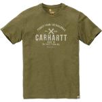 Camisetas verdes rebajadas Carhartt talla S para hombre 
