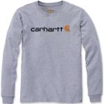 Camisetas grises de cuello redondo con cuello redondo con logo Carhartt Workwear talla M para hombre 