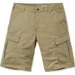 Carhartt Force® Broxton Cargo Pantalones cortos, verde-marrón, tamaño 34