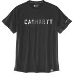 Camisetas negras de jersey con logo Carhartt Force talla M para hombre 