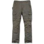 Pantalones cargo marrones de poliamida ancho W30 largo L32 Carhartt Full Swing talla XXS para hombre 