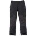 Pantalones cargo negros de poliamida ancho W38 largo L30 Carhartt Full Swing talla XXS para hombre 