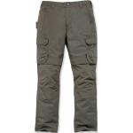 Pantalones cargo grises de poliamida ancho W40 largo L30 Carhartt Full Swing talla XXS para hombre 