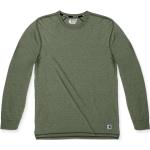 Jerséis verdes de jersey a rayas rebajados manga larga con rayas Carhartt talla M para hombre 