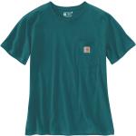 Camisetas verdes de manga corta manga corta Carhartt talla M para mujer 