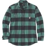 Camisas verdes de franela rebajadas Carhartt talla M para hombre 
