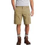 Pantalones cortos cargo verde militar de lona militares con logo Carhartt para hombre 