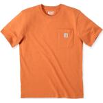 Camisetas naranja de manga corta manga corta Carhartt talla M para hombre 