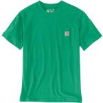 Camisetas verdes de manga corta manga corta Carhartt talla S para hombre 