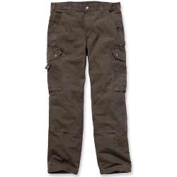 Pantalones cortos cargo marrones de algodón Carhartt Ripstop talla L para mujer 