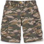 Carhartt Rugged Cargo Camo Shorts Pantalones cortos Verde Marrón 36