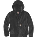 Abrigos negros con capucha  con forro Carhartt Active talla XL para mujer 