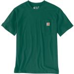 Camisetas verdes de manga corta tallas grandes manga corta con cuello redondo Carhartt Workwear talla XXL para hombre 