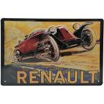 Serigrafía de acero Renault vintage 