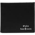 Cartera negras de piel de piel con logo Ralph Lauren Polo Ralph Lauren para hombre 