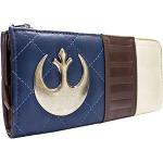 Star Wars Captain Han Solo Traje Rebel Emblema Cartera Clutch Bolsillo para Monedas & Tarjetero, Azul