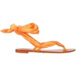 Sandalias naranja de PVC de tacón Casadei talla 39 para mujer 