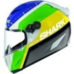Casco Integral Shark Racer Pro Carbon Racing Division Blanco-Verde-Amarillo XS 53-54cm