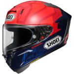 Cascos marrones de fibra de vidrio de moto MotoGP Shoei 