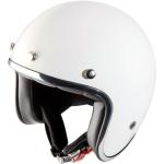 casco moto jet N242 Pearl White - Talla S